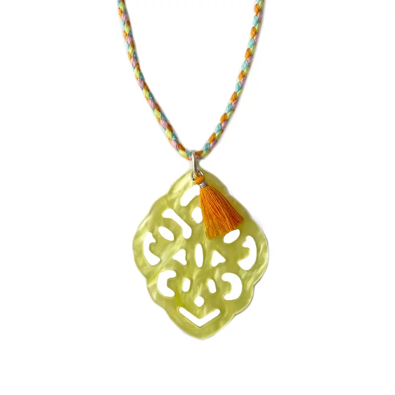 KRG -OS Kette Rhombus gelb/orange
