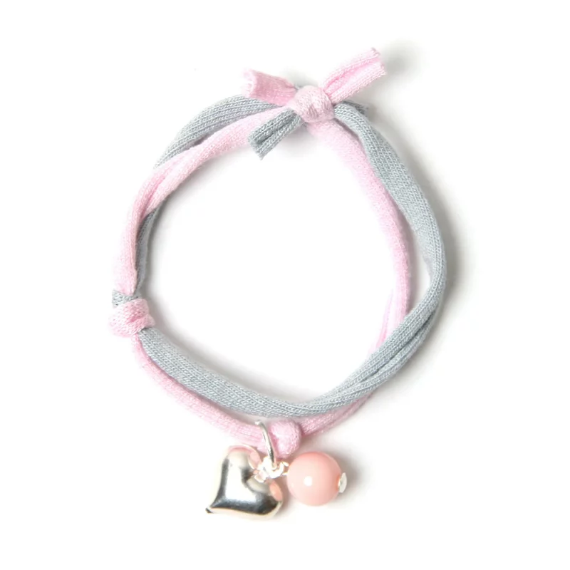 AK2H - Armband Herz/Perle