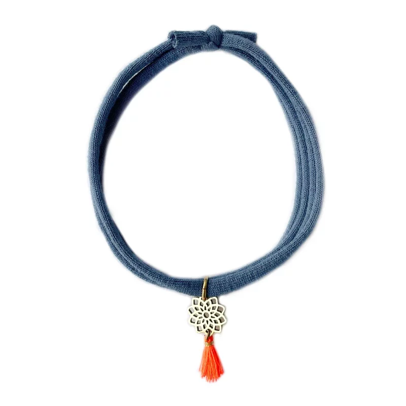ABQ - Armband Blütenornament/Quaste