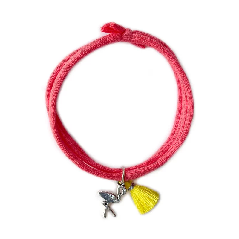 AFQ -S Armband Flamingo/Quaste