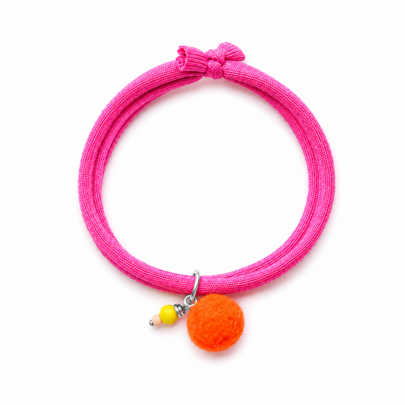 AKC -P Kidsarmband Candy Pompon