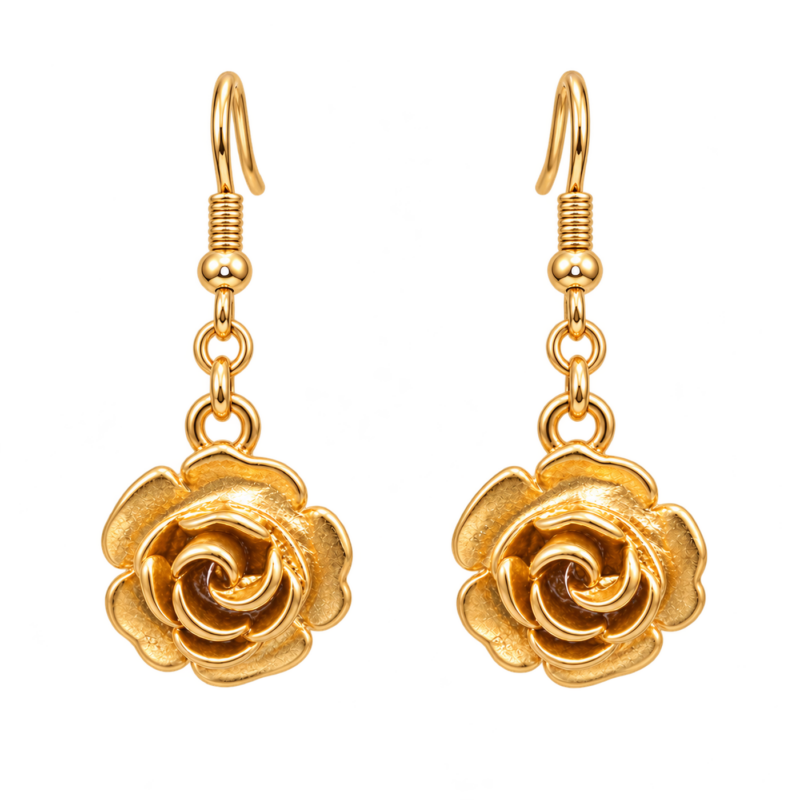 OR Ohrringe Rose
